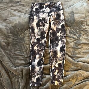Floral Patterned Leggings Lululemon